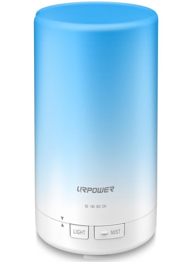 UR باور موزع الزيوت العطرية URPOWER سعة 300 مل: موزع علاج عطري بالموجات فوق الصوتية، إيقاف تشغيل تلقائي هادئ، 4 إعدادات للمؤقت (ساعة واحدة، 3 ساعات، 6 ساعات تشغيل)، ومرطب بإضاءة ليلية بـ 7 ألوان، مثالي لليوجا، غرفة النوم، غرفة المعيشة، والمكتب. - Image 1